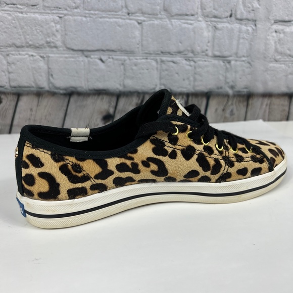 KEDS BY KATE SPADE NEW YORK KICKSTART LEOPARD SKIN SNEAKER SIZE 7 - Picture 7 of 11